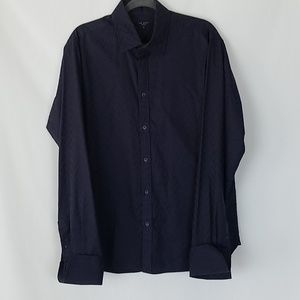 Ted Baker men 5/XL blue button down shirt